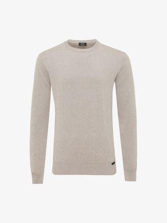 Genti Round Neck Longsleeve | Bruin