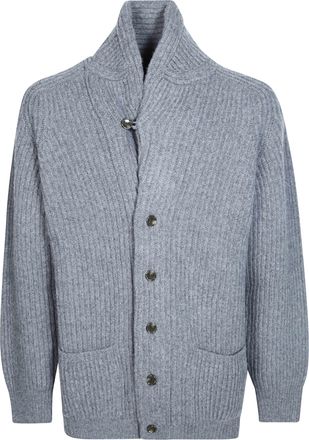 Filson Bristol Tacoma Wool Ribbed Knit Cardigan