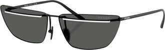 Prada PR C52S Sunglasses - female - Prada - Sunglasses - Black - 64 MM - Accessories