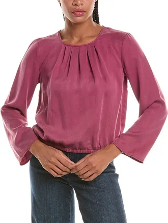 Bella Dahl Pleated Blouse