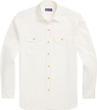 Ralph Lauren Purple Label cotton shirt - men - Cotton - S - White