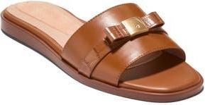 Cole Haan Go-To Emalia Slide Sandal in British Tan/Croc Print at Nordstrom Rack, Size 5.5