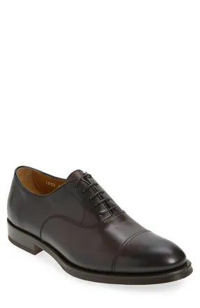 Doucal's Orvieto Cap Toe Wingtip Oxford in Nappato Tdm at Nordstrom, Size 9.5Us