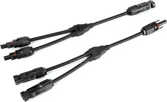 OEM [mai Usato]1 Coppia Di Connettori A Y, Cavo Fotovoltaico, Cavo Per Pannello Solare, Maschio/femmina/femmina E Femmina/maschio/maschio, Connettore Di D