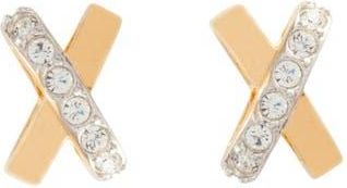 Susan Caplan Vintage 1980s Vintage Nina Ricci Crossover Earrings in Ninna Ricci at Nordstrom