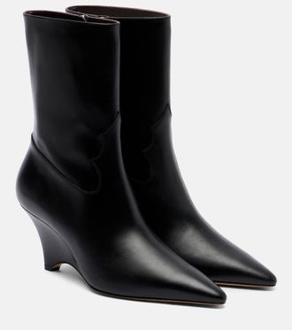 Le Monde Beryl Camille 70 leather boots