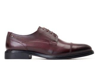 Base London Magnus Mens Leather Shoes - Brown - Size UK 11