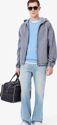 Lacoste Mens Lacoste 5 Pocket Straight Cut Indigo Jeans - Blue - Size: 38/32