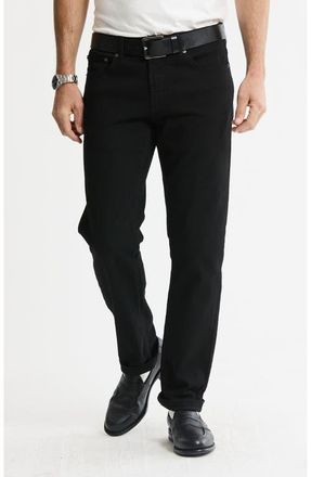 J.A.C.H.S. Relaxed Straight Fit 5-Pocket Denim Pants in Black at Nordstrom, Size 38