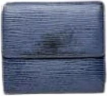 Louis Vuitton Pre-owned Leather Wallet - Dames - Vintage Accessoires - Blauw - ONE Size - Leer - Vintage