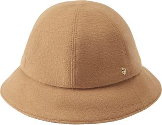 Helen Kaminski Wool Blend Six Panel Cloche in Oat/camel Check at Nordstrom Rack
