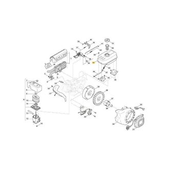 STIGA Sports Dep&oacute;sito De Gasolina Del Motor Modelos Lc170f Stiga 118550501/0
