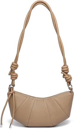 Generic Crossbody Bag, Compatible For Women Shoulder Bags Half Moon Hobo Ladies Handbags Purses(Khaki)