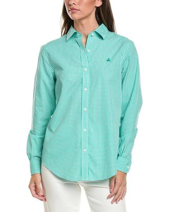 Brooks Brothers Classic Gingham Blouse
