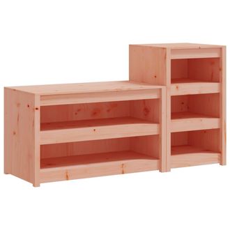 vidaXL Muebles De Cocina Exterior 2 Pzas Madera Maciza Abeto Douglas Vidaxl
