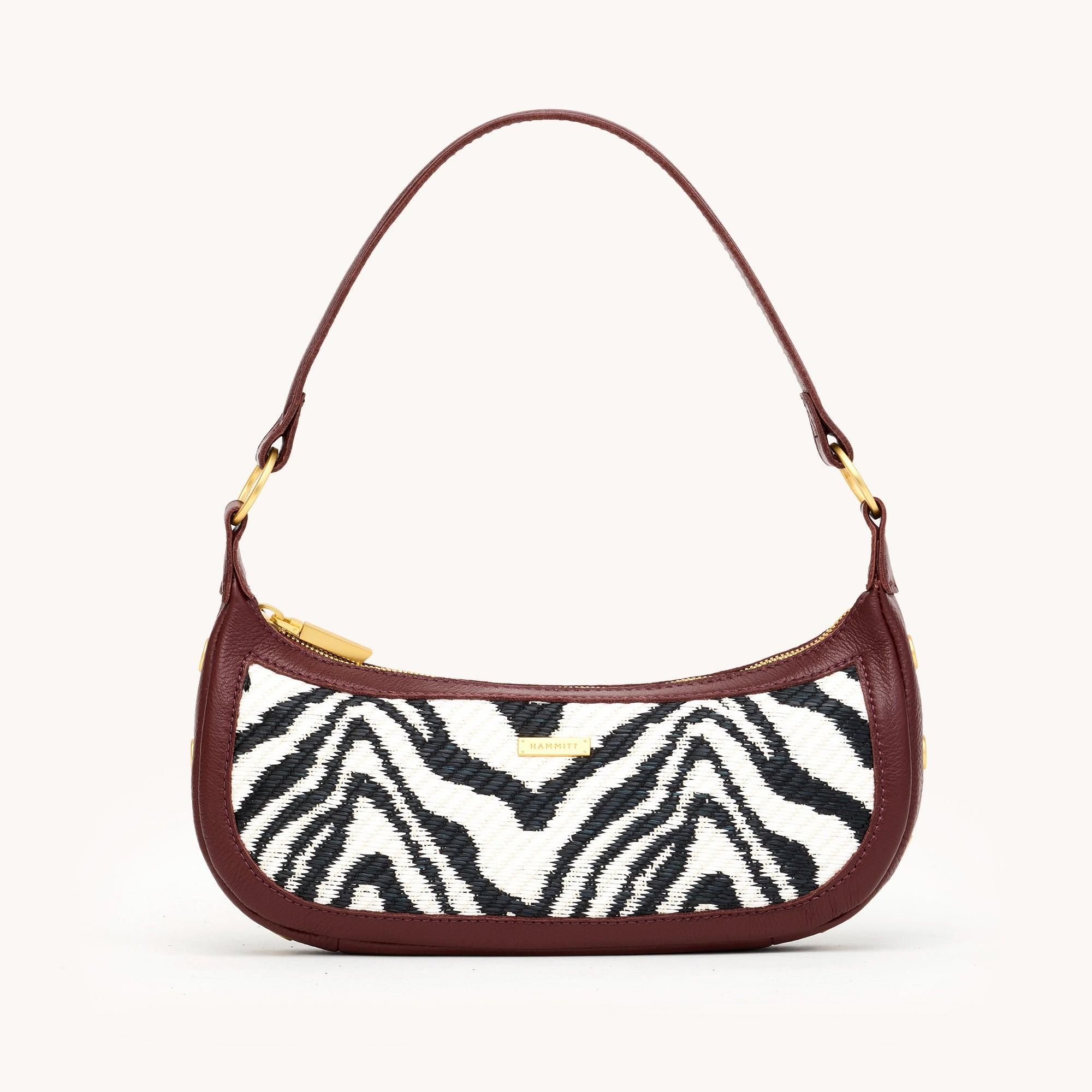 Hammitt Hammitt Becker Zebra Brushed Gold Sml from on