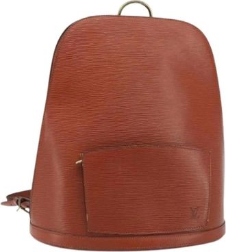 Louis Vuitton Pre-owned Backpacks, female, Brown, Size: ONE SIZE Pre-owned Epi Leather Backpack