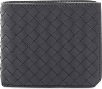 Bottega Veneta Pre-owned Wallets, female, Black, Size: ONE SIZE Pre-owned Vintage Intrecciato Bi-Fold Wallet