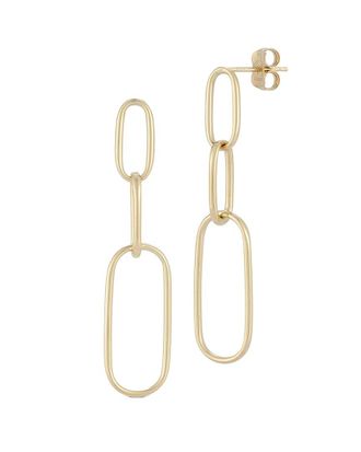 Ember Fine Jewelry 14K Link Drop Earrings