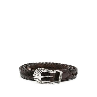 Eraldo Braided Leather Belt