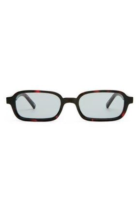 Le Specs Pilferer 53mm Rectangular Sunglasses in Cherry Tort /Smoke Tint at Nordstrom Rack