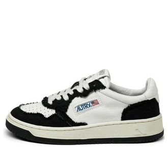 Autry (WMNS) AUTRY Medalist Canvas-Panelled White Black AULW-CB02