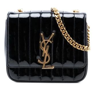 Saint Laurent unisex, Pre-owned, Zwart, Maat: ONE Size Zijde