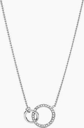 Fossil Womens Stainless Steel Pendant Necklace