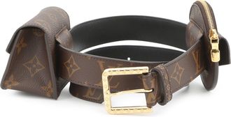 Louis Vuitton Monogram Brown Monogram Fanny Pack Pouch (Pre-Owned)