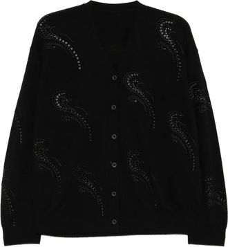 JNBY Wollen ruimvallend vest - Zwart