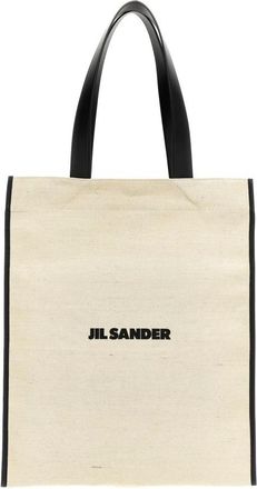 Jil Sander Book Tote - Bags - Mujer - Beige - ONE SIZE