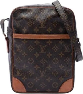 Louis Vuitton Pre-owned Cross Body Bags, female, Brown, Size: ONE SIZE Pre-owned Danube MM