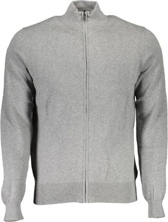 North Sails Heren, Sweatshirts & Hoodies, Grijs, Maat: 2XL Katoen