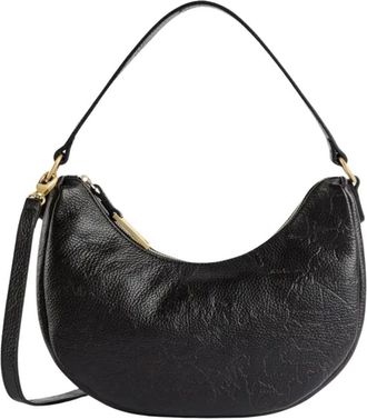 Alviero Martini 1A Classe Borsa a spalla Antique Geo Leather - - Bags - Donna - Nero - ONE SIZE