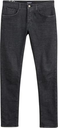Dondup Maatwerk Broek - Heren - Slim Fit Broeken - Grijs - W33 - Broeken