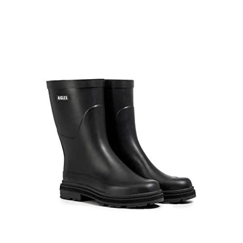 Aigle Homme Mid Rain M Botte de Pluie, 4400 Old Rose, 44 EU dès