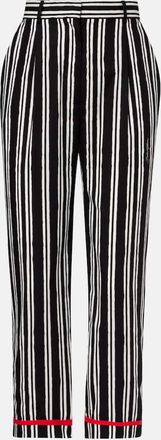 Dolce & Gabbana Pantaloni regular in cotone a righe