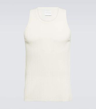 King & Tuckfield Wool tank top