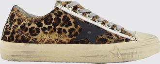 Golden Goose Sneakers V-Star 2 Golden Goose in cavallino animalier effetto used