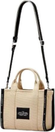 Marc Jacobs The Jacquard Small Tote Bag - Dames - Shoppers - Beige - ONE Size - Katoen - Tassen