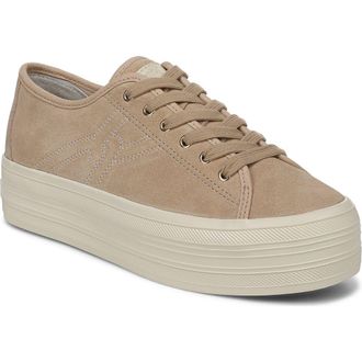 Veronica Beard Truett Platform Sneaker in Sand at Nordstrom, Size 6.5