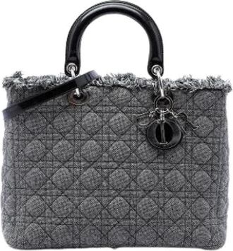 Dior Borsa Lady Pre-owned - - Pre-owned - Donna - Grigio - ONE SIZE