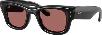 Ray-Ban RB4940 Wayfarer Puffer 601/69 Mens Sunglasses Black Size 47