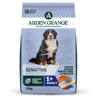 The Brush Company Arden Grange Sensitive Alimento Seco Sin Cereales Para Razas Grandes Con Pescado Blanco 12 Kg