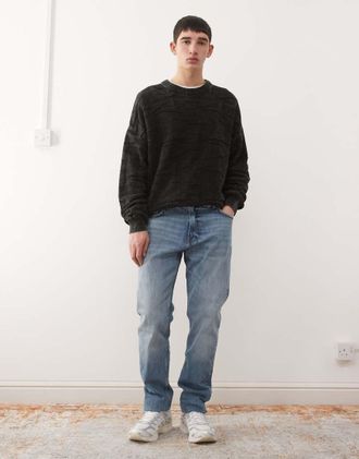 Weekday Orion - Jeans dritti slim lavaggio blu