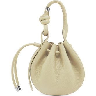 Behno Mini Ina Pebble Leather Crossbody Bag in Mojave at Nordstrom