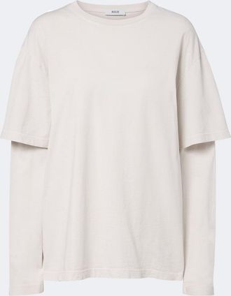 A Gold E T-shirt Lois in jersey di cotone