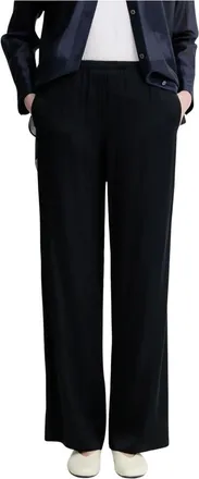 Marc O'Polo Dames, Broeken, Blauw, Maat: XS