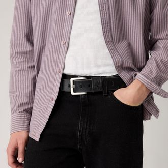 Levi's Arlo Wide Prong Belt - Mens - 100 - Black