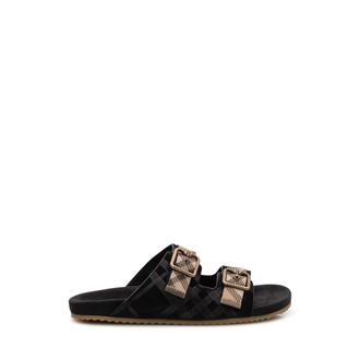 Burberry Sliders, male, Black, Size: 11 US Urchin Sandal